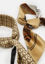 Anna Field kvinner 2 pakke foulard brun P266L2834 - Bilde 4