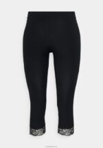 Anna Field kvinner 2 pakke leggings bukser svart P266L656 - Bilde 2