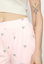 Anna Field kvinner 2 pakke pysjamasbukser rosa/grå P266L1076 - Bilde 6
