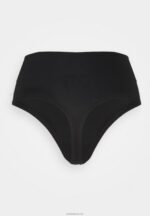 Anna Field kvinner 2 siders høy midje thong string svart P266L1012 - Bilde 8