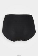 Anna Field kvinner 2-siders shorts med høy midje, svart P266L1010 - Bilde 8