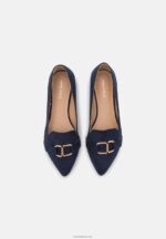 Anna Field kvinner anas ballet pumps mørkeblå P266L2147 - Bilde 6