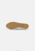 Anna Field kvinner ankelreim ballett pumps hvit P266L2178 - Bilde 5