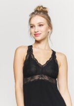 Anna Field kvinner anna viskosekjole svart nattkjole P266L1049 - Bilde 4