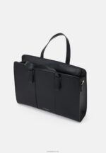 Anna Field kvinner awh-e754 502 blå laptopveske svart P266L2580 - Bilde 3