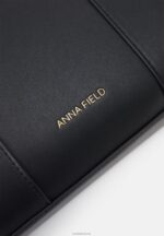 Anna Field kvinner awh-e754 502 blå laptopveske svart P266L2580 - Bilde 4