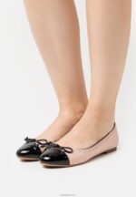 Anna Field kvinner ballett pumps beige P266L2081