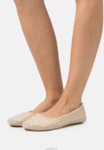 Anna Field kvinner ballett pumps beige P266L2094