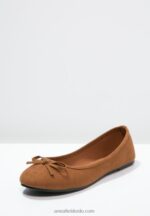 Anna Field kvinner ballett pumps cognac P266L2068 - Bilde 3
