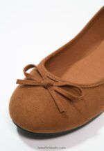 Anna Field kvinner ballett pumps cognac P266L2068 - Bilde 6