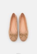 Anna Field kvinner ballett pumps taupe P266L2095 - Bilde 6