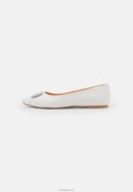 Anna Field kvinner ballettpumper hvit P266L2098 - Bilde 2