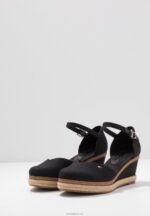 Anna Field kvinner basic lukket tå mid wedge wedges svart P266L1710 - Bilde 6