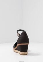 Anna Field kvinner basic lukket tå mid wedge wedges svart P266L1710 - Bilde 7