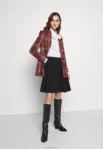 Anna Field kvinner basic mini a-line skjørt miniskjørt svart P266L791 - Bilde 2