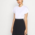 Anna Field kvinner basic t-skjorte hvit P266L246