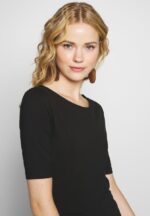 Anna Field kvinner basic t-skjorte svart P266L245 - Bilde 5