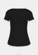 Anna Field kvinner basic t-skjorte svart P266L248 - Bilde 2
