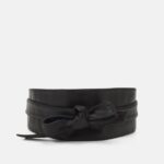 Anna Field kvinner belte svart P266L2728