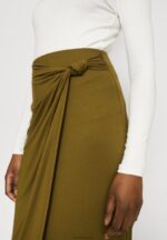 Anna Field kvinner blyantskjørt khaki P266L800 - Bilde 6