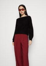 Anna Field kvinner bordeaux bukser P266L606 - Bilde 4