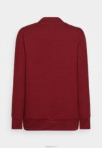 Anna Field kvinner bordeaux genser med glidelås P266L735 - Bilde 2