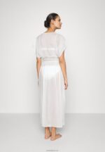 Anna Field kvinner brodert cover up 802 svart strandtilbehør 001 hvit P266L741 - Bilde 3