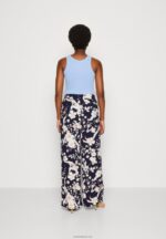 Anna Field kvinner bukse svart/off white/flerfarget P266L619 - Bilde 3