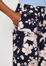 Anna Field kvinner bukse svart/off white/flerfarget P266L619 - Bilde 4