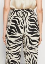 Anna Field kvinner bukse svart/off-white P266L622 - Bilde 6