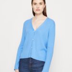 Anna Field kvinner cardigan blå P266L829