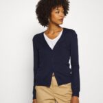 Anna Field kvinner cardigan mørkeblå P266L819