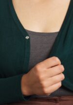 Anna Field kvinner cardigan mørkegrønn P266L830 - Bilde 9