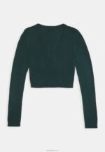 Anna Field kvinner cardigan mørkegrønn P266L830 - Bilde 10