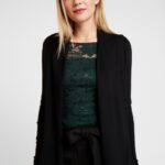 Anna Field kvinner cardigan svart P266L831