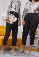 Anna Field kvinner chinos svart P266L597 - Bilde 2