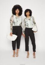 Anna Field kvinner chinos svart P266L597 - Bilde 3