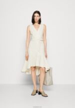 Anna Field kvinner dagskjole beige P266L16 - Bilde 2