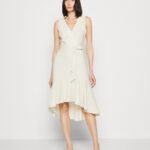 Anna Field kvinner dagskjole beige P266L16