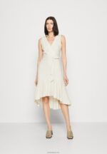 Anna Field kvinner dagskjole beige P266L16