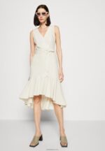 Anna Field kvinner dagskjole beige P266L16 - Bilde 4
