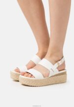 Anna Field kvinner espadriller hvit P266L1459