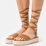 Anna Field kvinner espadriller konjakk P266L1584
