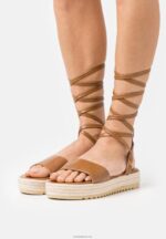 Anna Field kvinner espadriller konjakk P266L1584