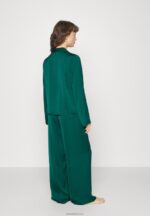 Anna Field kvinner gaveeske pj sett pyjamas grønn P266L1064 - Bilde 3