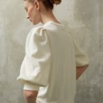 Anna Field kvinner genser off white P266L766
