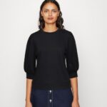 Anna Field kvinner genser svart P266L763
