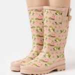 Anna Field kvinner gummistøvler beige P266L2271
