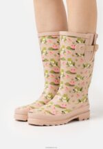 Anna Field kvinner gummistøvler beige P266L2271
