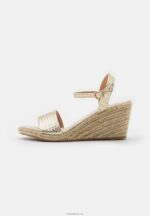 Anna Field kvinner kile sandaler gull P266L1475 - Bilde 2